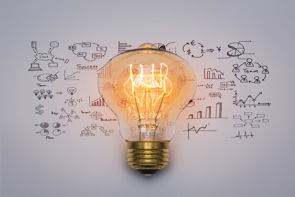 light-bulb-with-drawing-graph-1
